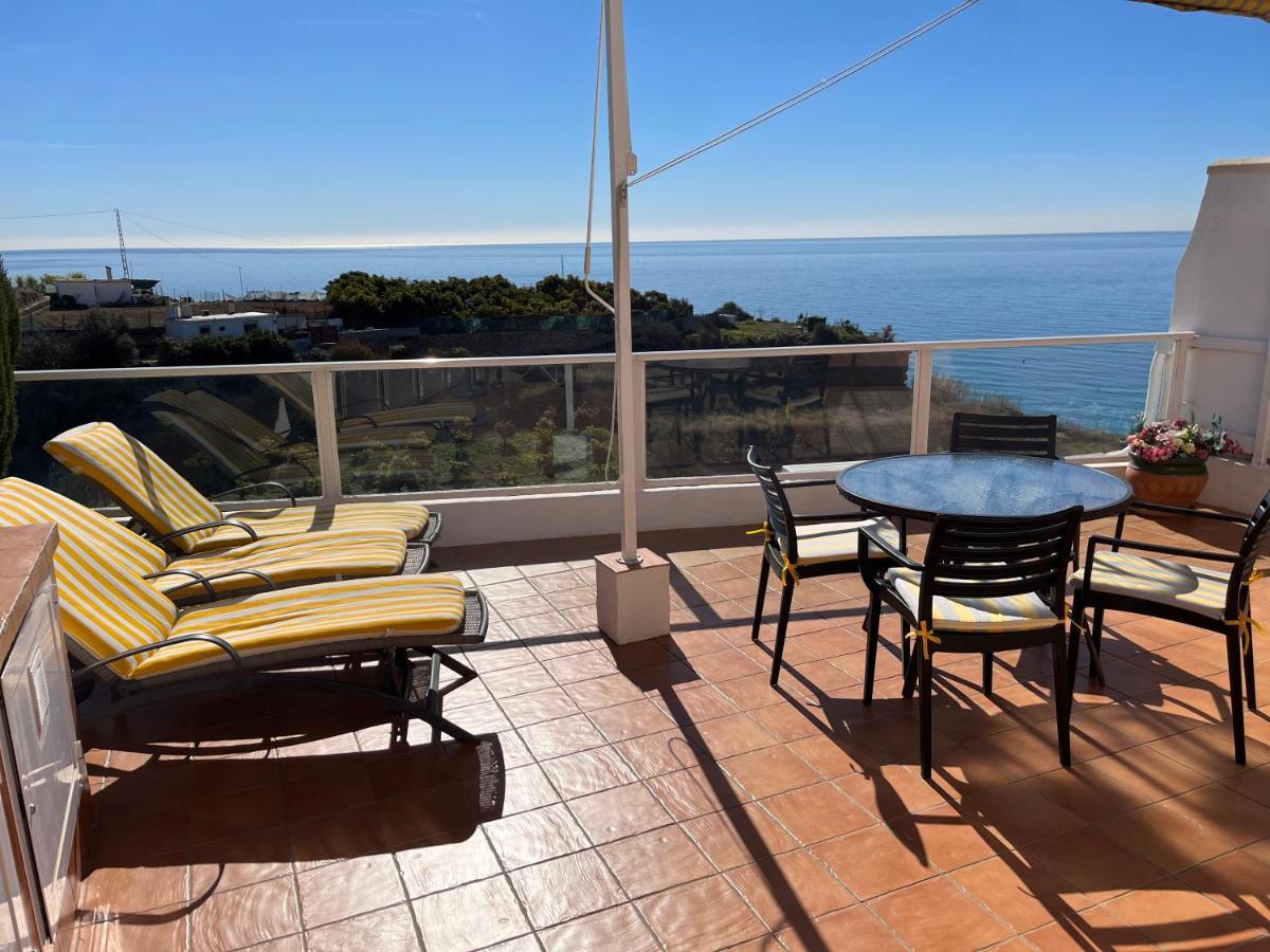 Delightful Burriana House With Magnificent Beach & Sea Views. เนร์คา ภายนอก รูปภาพ