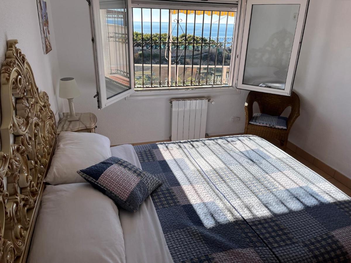 Delightful Burriana House With Magnificent Beach & Sea Views. เนร์คา ภายนอก รูปภาพ